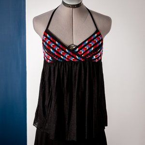 American Eagle Tank Top with Embroidery